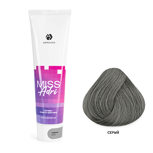 Adricoco, Miss Adri - пигмент прямого действия для волос без окислителя (серый), 100 мл