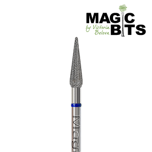 Magic Bits, алмазная фреза капля малая (3.0 мм, средней мягкости)