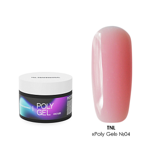 TNL, Poly Gel - жидкий полигель №04 (карамельный), 30 мл